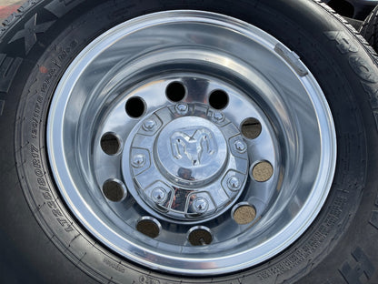 17" Dodge Ram 3500 Dually Laramie 8x200 wheels rims 2701 2702 OEM NEXEN