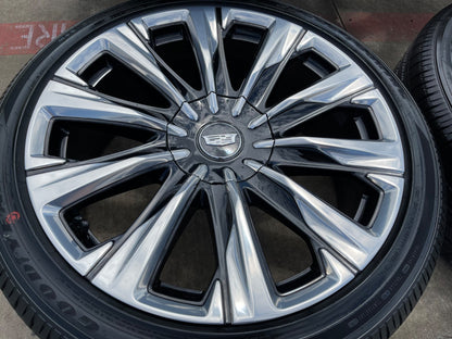 24" Cadillac Escalade PLATINUM OEM wheels rims V 2023 2024 2025 2026 2027 NEW