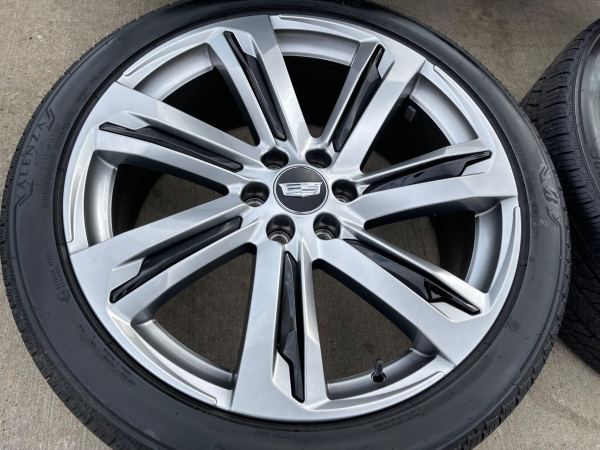 24" Cadillac Escalade V OEM wheels rims 2023 2024 2025 2026 BRIDGESTONE SET NEW