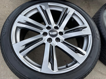 24" Cadillac Escalade V OEM wheels rims 2023 2024 2025 2026 BRIDGESTONE SET NEW