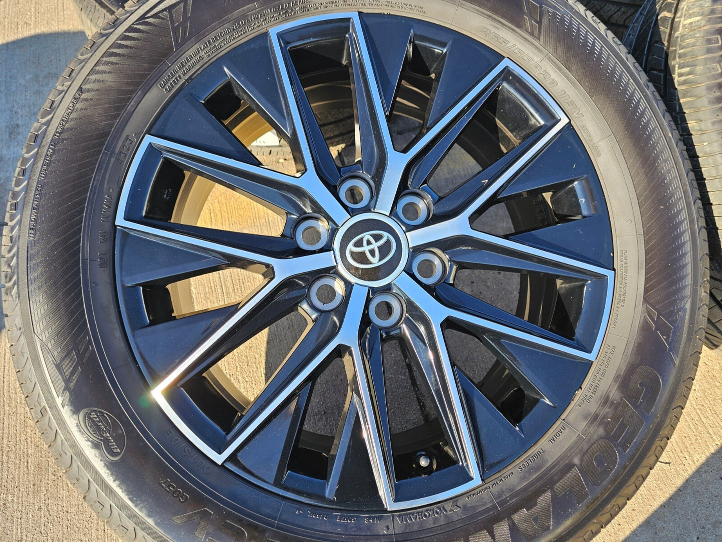 20" Toyota Land Cruiser Tundra OEM wheels rims 10545 Lexus GX550 LX600 2025 2026