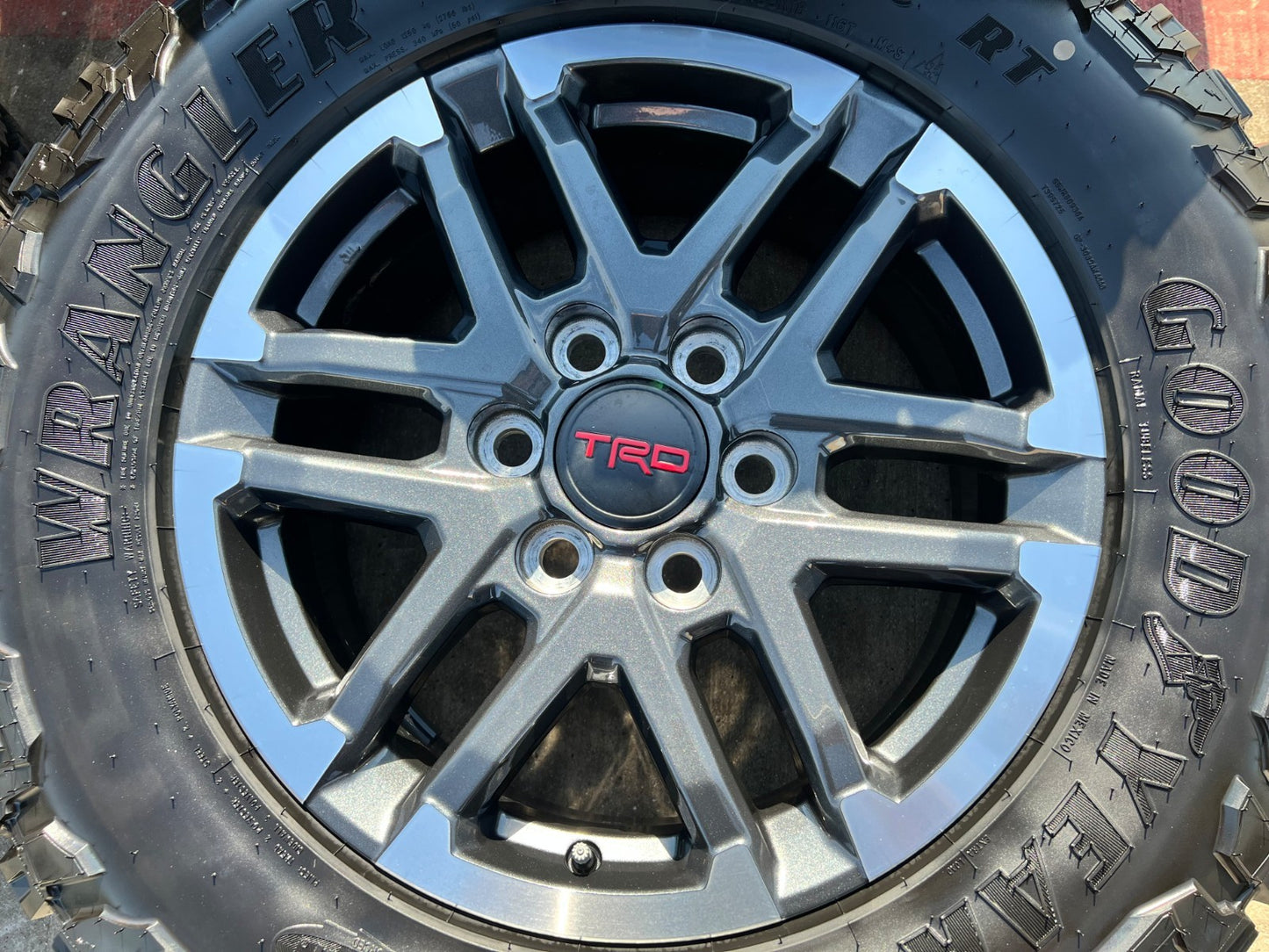18" Toyota Tacoma 4Runner TRD OEM 10641 wheels rims 2026 NEW DURATRAC A/T
