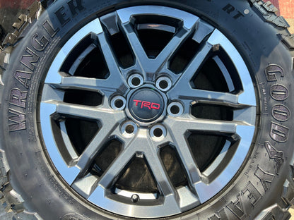 18" Toyota Tacoma 4Runner TRD OEM 10641 wheels rims 2026 NEW DURATRAC A/T
