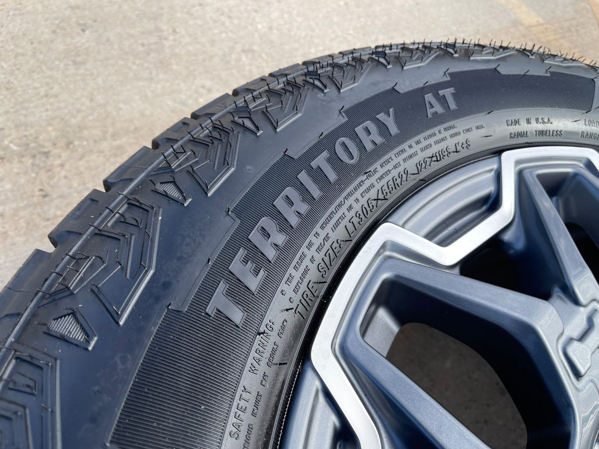 (1) 22" Hummer EV HEV 2500 OEM 14094 wheel rim 2024 2025 2026 2027 NEW GOODYEAR