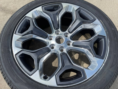 22" Dodge Ram 1500 OEM LIMITED Laramie wheel rim 2685 spare 2022 2023 2024 NEW