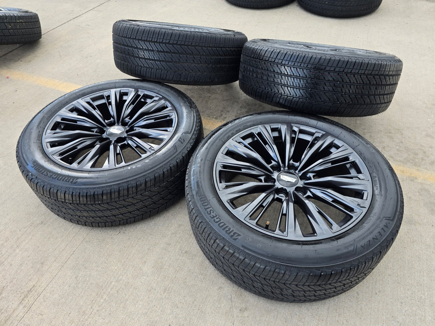 22" Cadillac Escalade V V600 Platinum OEM 4882 wheels rims SET FITS 2020-2027