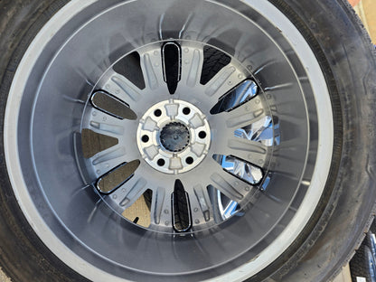22" GMC Yukon Chevy Tahoe Escalade OEM chrome 95513 14134 wheels rims tires NEW