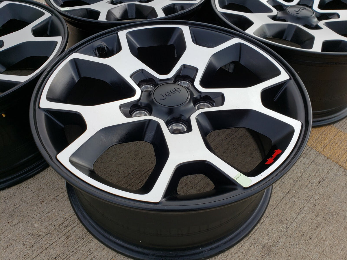 (5) 17" Jeep Wrangler Gladiator Rubicon OEM 9218 wheels rims SET