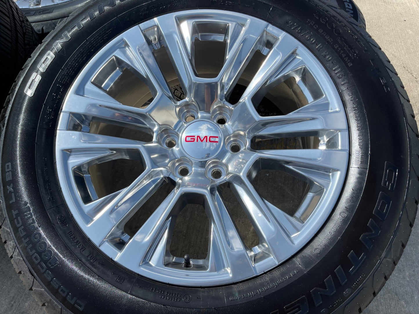 20" GMC Sierra Yukon Denali OEM 5917 wheels rims SET Chevy 2025 2026 2027 NEW