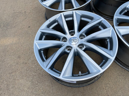 17" Infiniti Q50 G37 OEM 73763 73784 wheels rims SET Nissan Altima Maxima