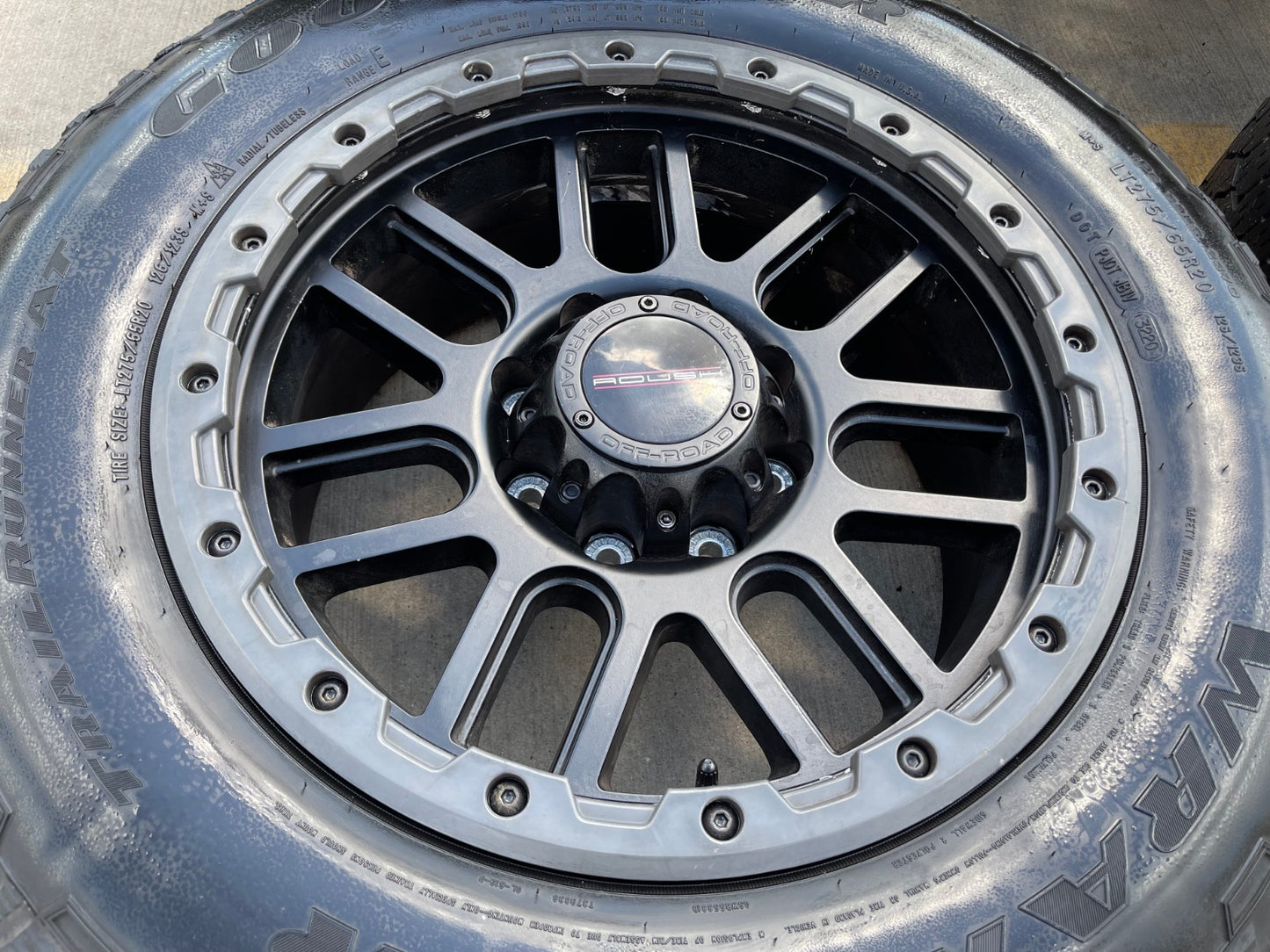 20" Ford F-250 F-350 ROUSH OEM rims wheels tires GOODYEAR