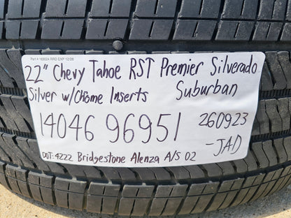 22" Chevy Tahoe RST Premier OEM wheel rim 14046 96951 Silverado Suburban single