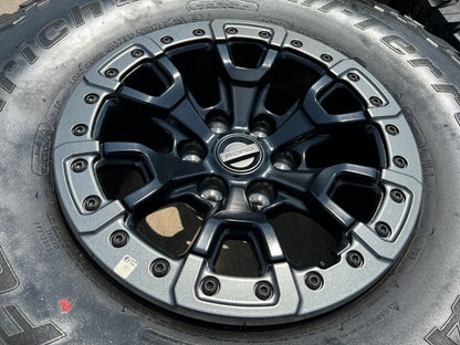 17" Ford F-150 Raptor Bronco R OEM BEADLOCK rims wheels 37" tires 2023 2024 NEW