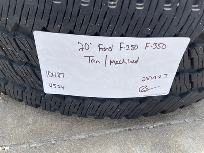 20" Ford F-250 F-350 OEM KING RANCH tan 10487 wheels rims 2024 2025 2026