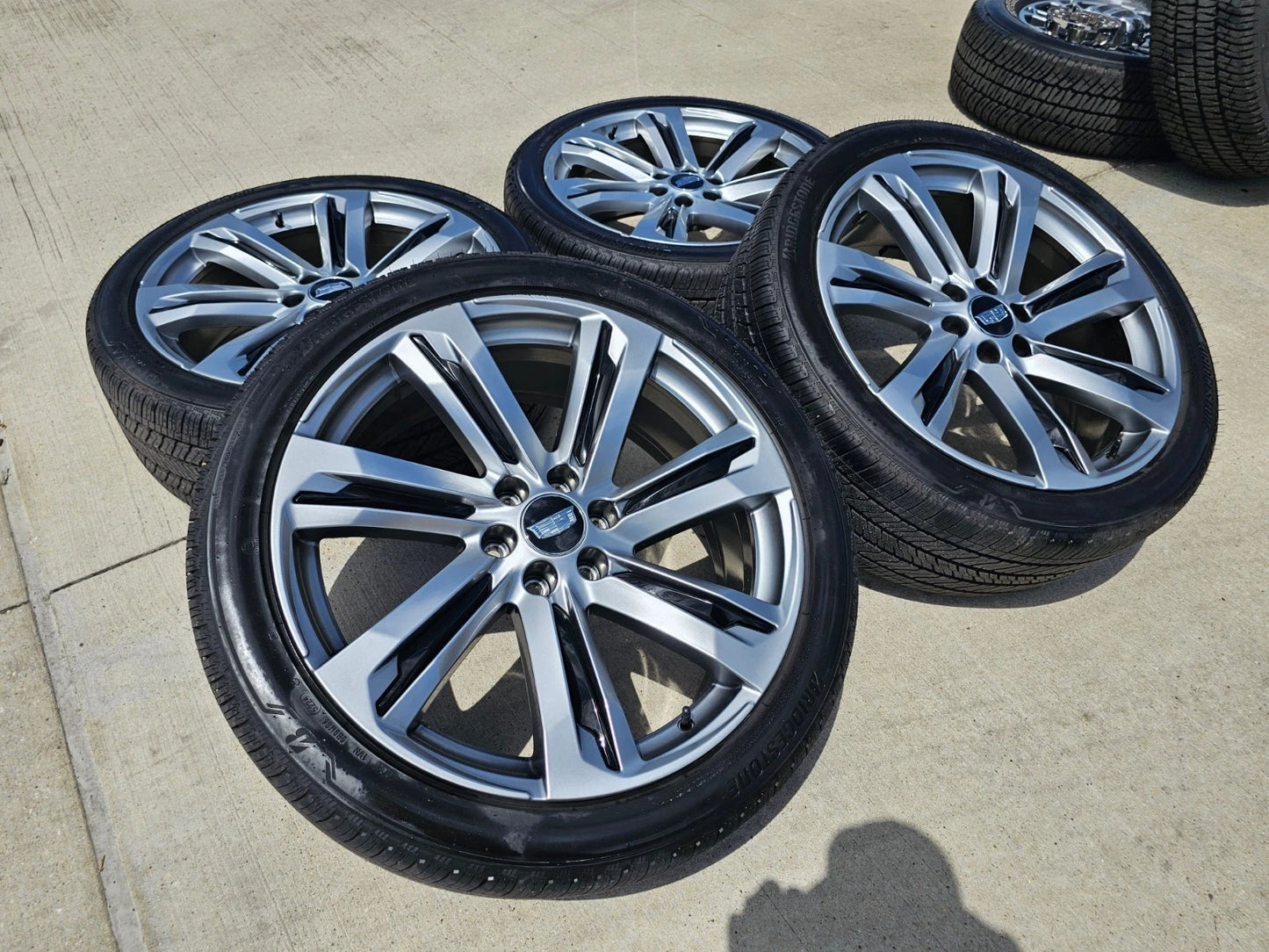 24" Cadillac Escalade V OEM wheels rims tires 2022 2023 2024 2025 2026 NEW