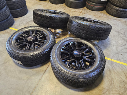 20" GMC Sierra Chevy 2500 OEM 14026 5957 BLACK DIAMOND wheels rims SET