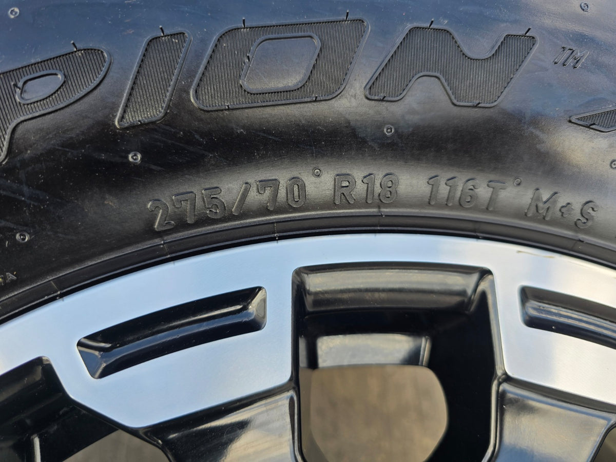 18" Chevy Silverado ZR2 Tahoe TRAIL BOSS Sierra OEM wheels rims 2026 2027 NEW