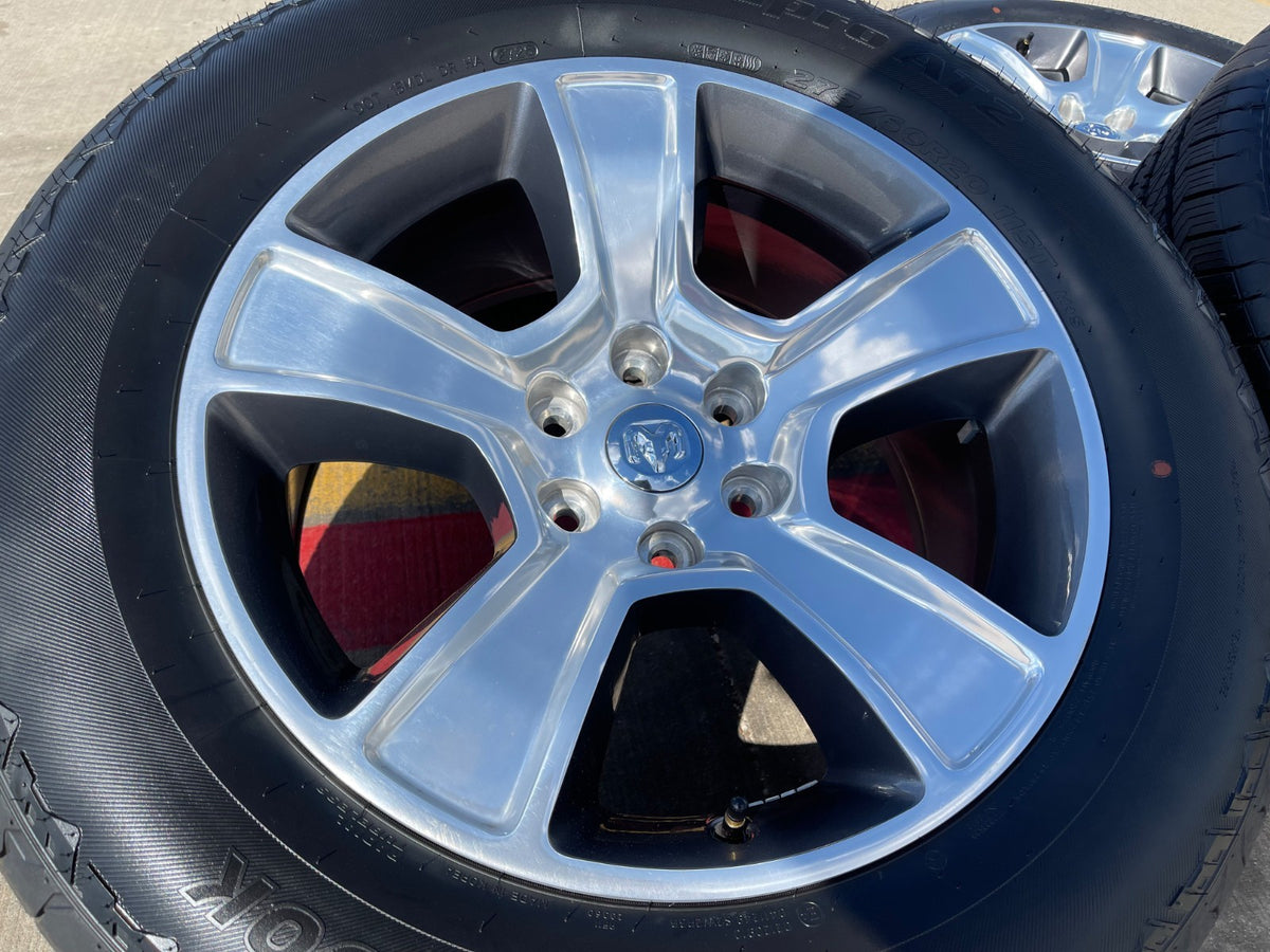 20" Dodge Ram 1500 OEM LIMITED 2676 2723 wheels rims 2025 2026 2027 HANKOOK NEW
