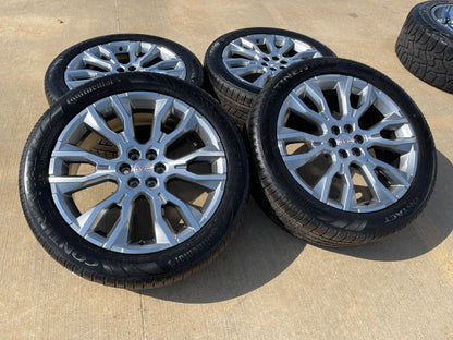 22" GMC Acadia OEM 95992 wheels rims SETBlazer Traverse Buick Enclave XT6 NEW