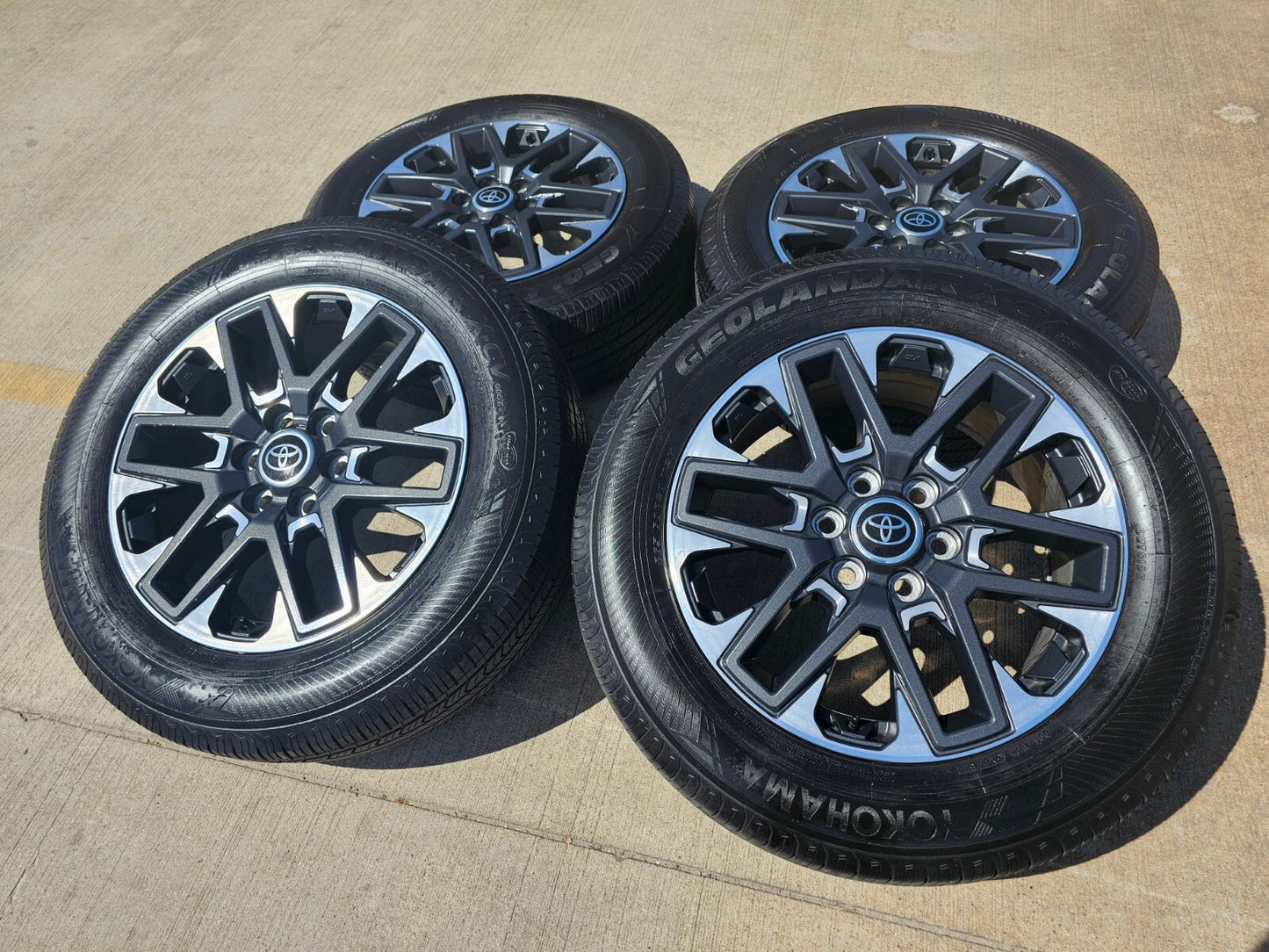 20" Toyota Tundra 1794 OEM wheels rims 34220 95295 Sequoia 2022 2023 2024 2025