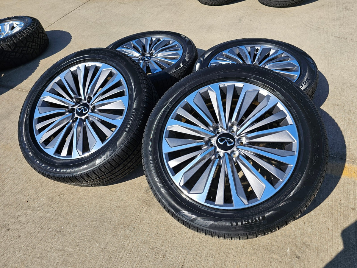 22" Infiniti QX80 QX56 Nissan Titan Armada OEM 94236 wheels rims 2026 2027 NEW