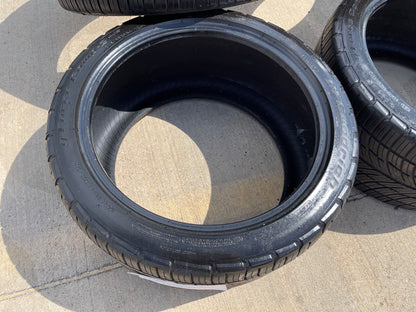 (2) 285/35R20 + (2) 305/35R20 BFG G-Force Comp 2 A/S 104Y XL tires SET