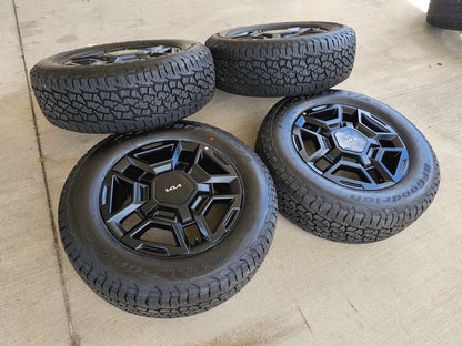 17" Kia Sorento X-PRO OEM wheels rims tires Telluride Sedona 2024 2025 NEW