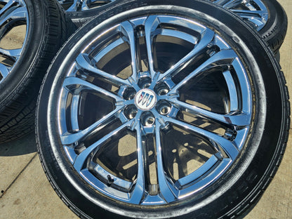 (1) 22" Buick Enclave OEM 94061 wheel rim Acadia Traverse spare 2025 2026 NEW