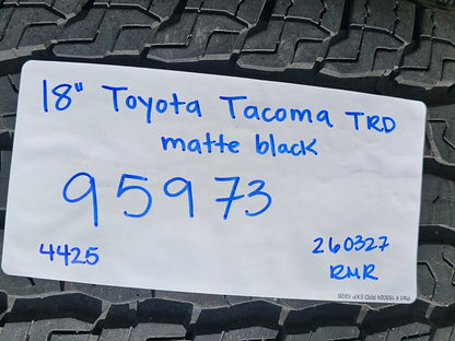 18" Toyota Tacoma 4Runner TRD Pro OEM 95973 wheels rims 2025 2026 GOODYEAR A/T