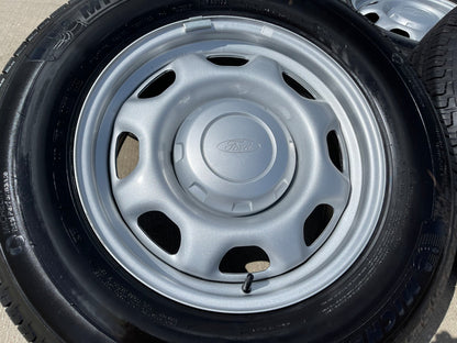 17" Ford F-150 OEM rims wheels 3857 steel 2025 2026 2027 MICHELIN SET NEW