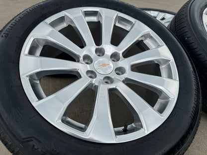 22" Chevy Silverado High Country OEM 5922 wheels rims Tahoe 2023 2024 2025 NEW