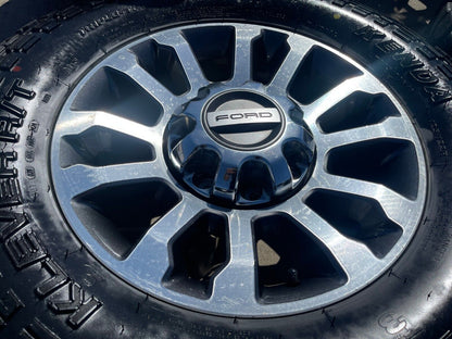 18" Ford F-250 F-350 OEM TREMOR FX-4 rims wheels 10289 tires KENDA R/T 33" NEW