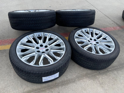 24" GMC Yukon Sierra Denali Chevy Tahoe LTZ OEM 10067 wheels rims 2026 2027 NEW