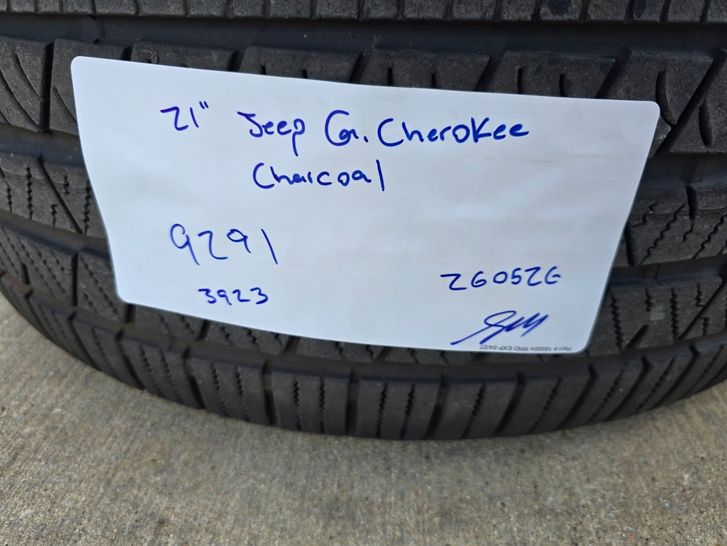 21" Jeep Grand Cherokee L OEM wheels rims 9291 Durango tires DISCOUNTED