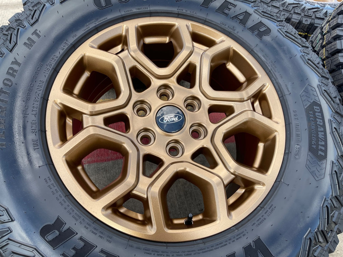 18" Ford F-150 OEM rims wheels 95049 10340 BRONZE Expedition 2027 GOODYEAR NEW
