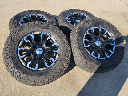 18" Chevy Silverado ZR2 Tahoe TRAIL BOSS Sierra OEM 95415 wheels rims GOODYEAR