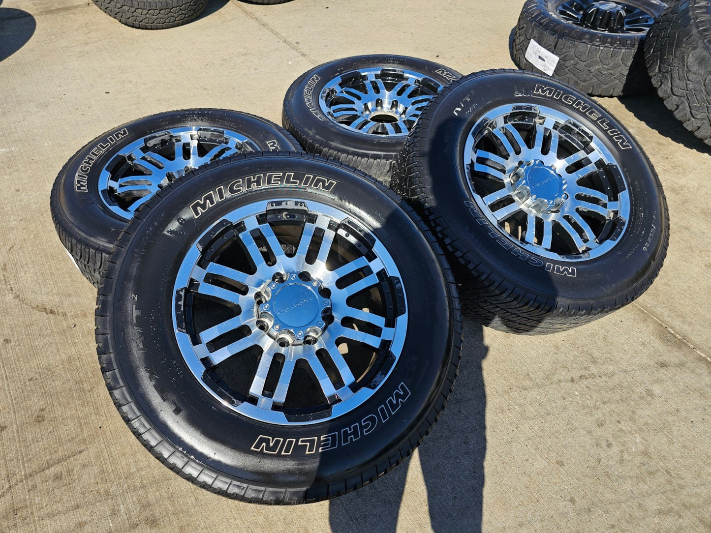20" 20x9 VISION 375 Warrior Chevy Dodge Ram 2500 3500 wheels rims 8x165 8x6.5