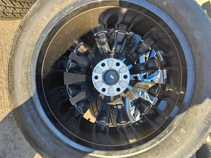 22" Chevy Tahoe Silverado Suburban OEM wheels rims 2023 2024 2025 2026 2027 NEW