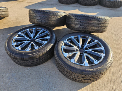 22" Chevy Tahoe Silverado Suburban OEM wheels rims 2023 2024 2025 2026 2027 NEW