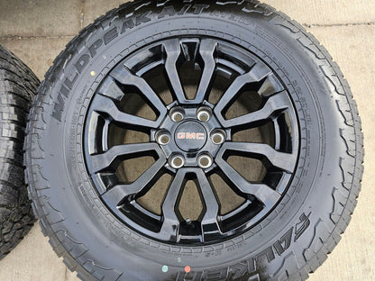 18" GMC Sierra AT4X Chevy Silverado OEM 5909 wheels rims 2023 2024 2025 NEW