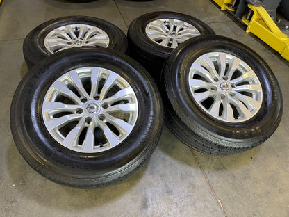 18" Nissan Titan Armada OEM wheels rims tires A/T RIM# 62737 FITS 2006-2027