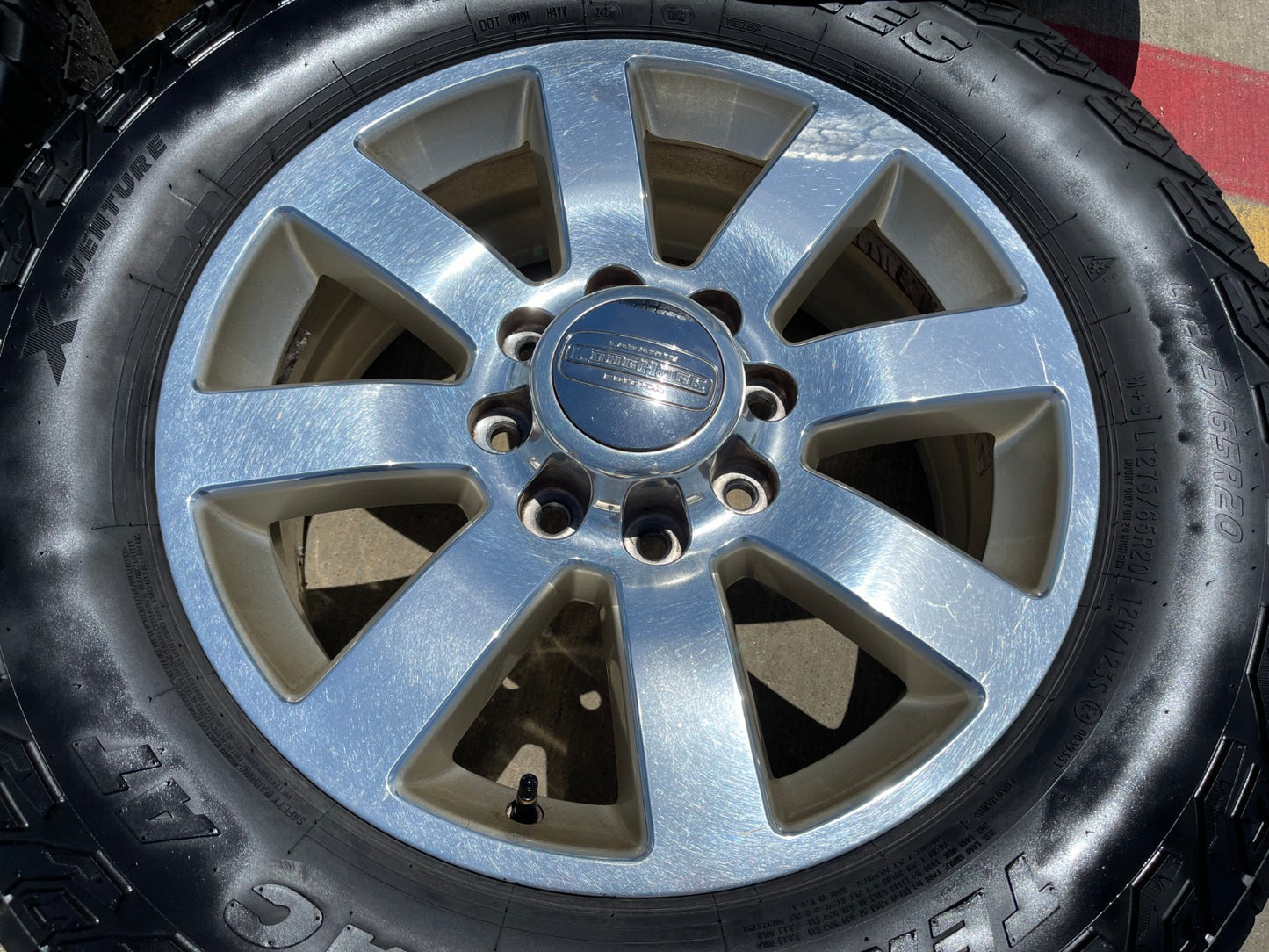 20" Dodge Ram 2500 3500 LARAMIE OEM 2478 2634 TAN wheels rims SET