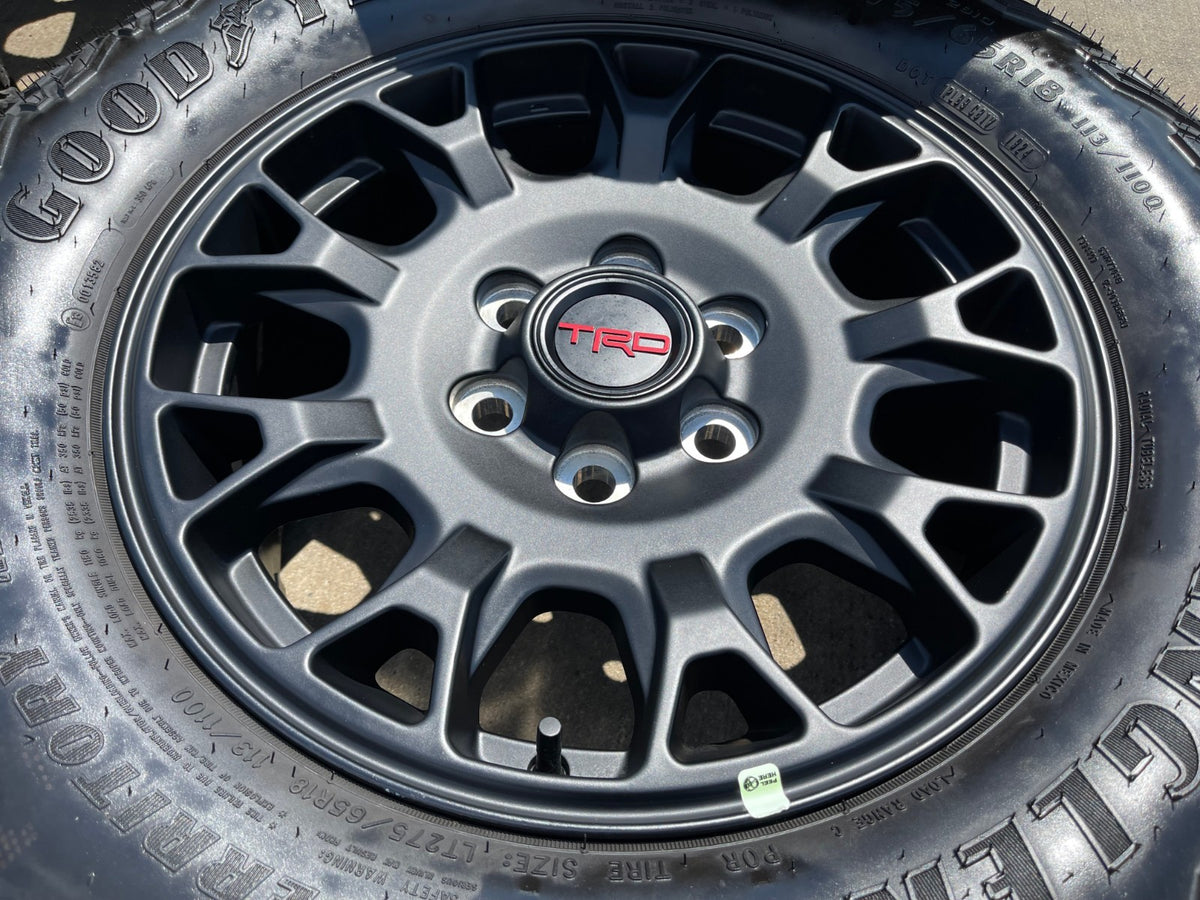 18" Toyota Tacoma 4Runner TRD Pro OEM 95973 wheels rims 2024 2025 2026 GOODYEAR