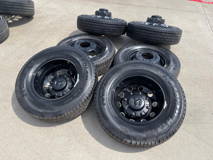17" Dodge Ram 3500 Dually Laramie wheels rims 2706 2707 OEM black 2025 2026 NEW
