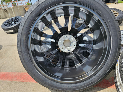 24" GMC Yukon Sierra DENALI OEM wheels rims tires 2024 2025 2026 NEW MICHELIN