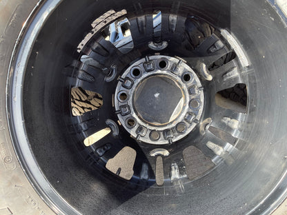 20" GMC Sierra Chevy 2500 OEM 5957 BLACK DIAMOND wheels rims tires BFG 37"