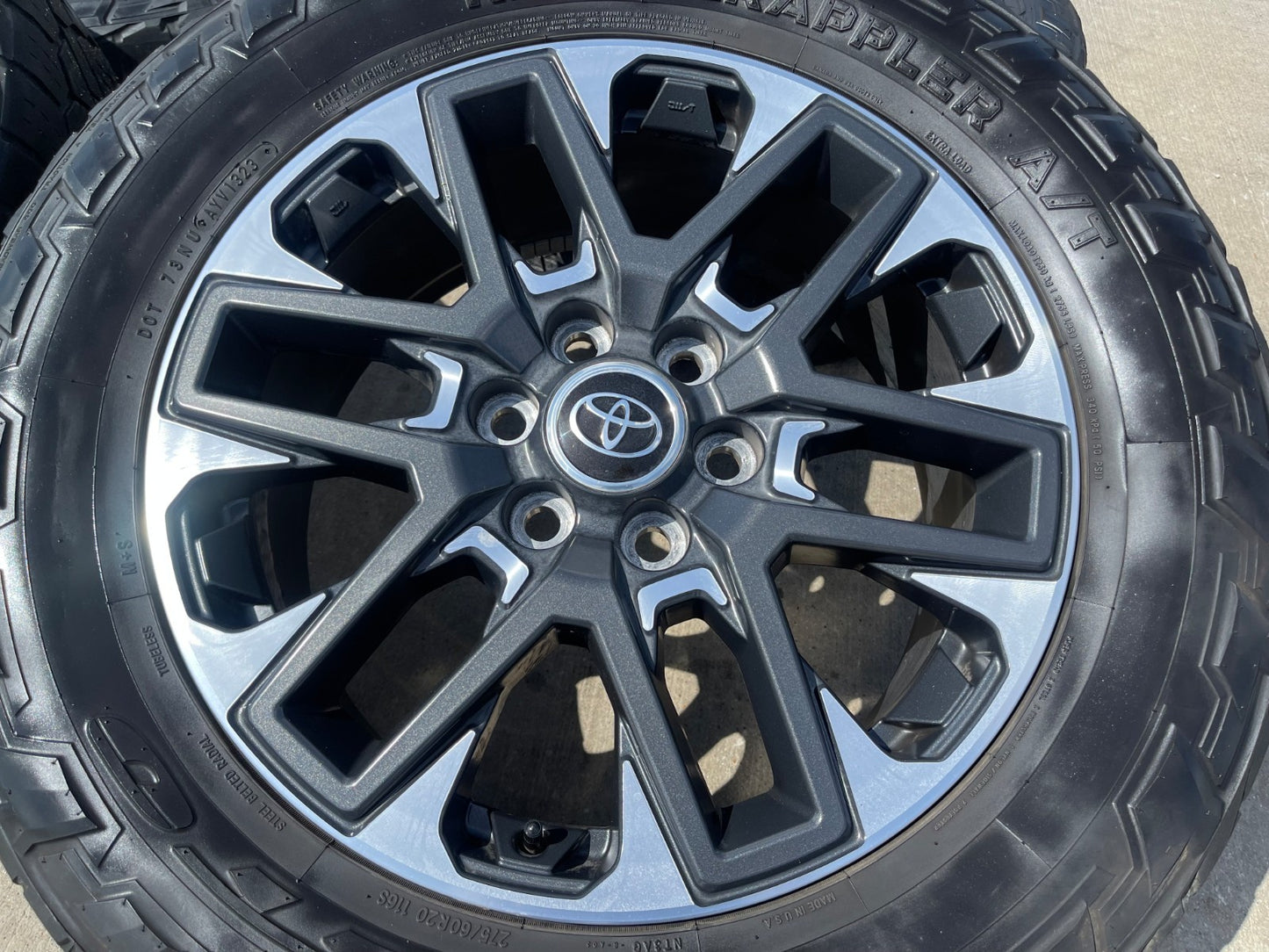 20" Toyota Tundra TRD wheels rims OEM TSS # 75276 95295 Sequoia SET NITRO 33"