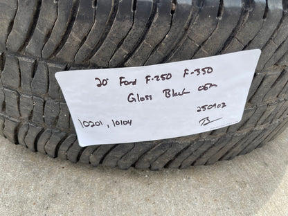 20" Ford F-250 F-350 OEM Black rims wheels 10201 tires MICHELIN