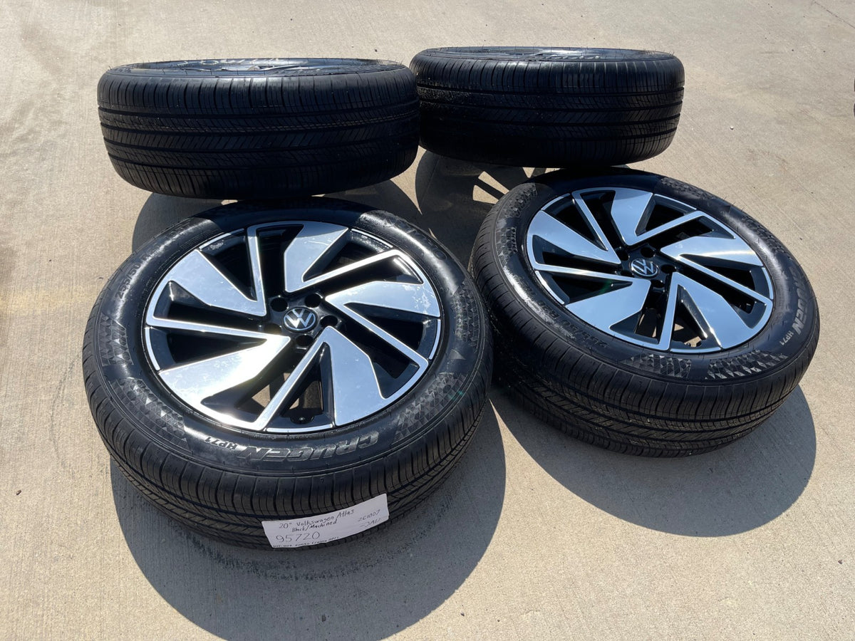 20" VW Atlas OEM 95720 wheels rims Audi Q7 Q8 tires SET 2025 2026 2027 NEW