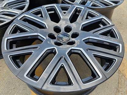 24" GMC Yukon Sierra DENALI OEM wheels rims 2023 2024 2025 2026 2027